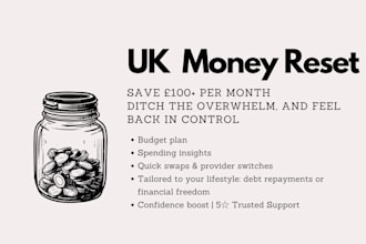 create a UK money makeover plan to help you slash bills and save fast
