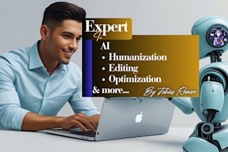 do ai content humanization proofreading editing and optimization