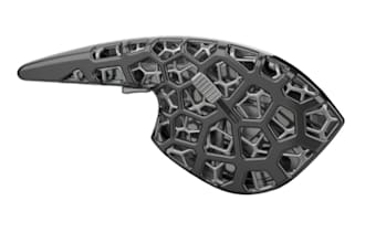custom lattice product design,lattice wearables,3d footwear,3d printed mid soles