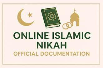 perform islamic online nikah with legal documentation