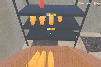 develop unity simulation game for PC or mobile
