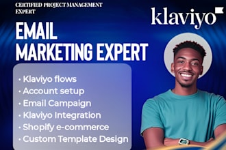klaviyo email flows, shopify email marketing, sales campaign klaviyo expert