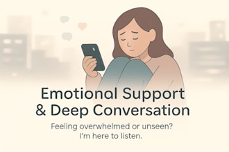 hold space for you with somatic support and deep conversation
