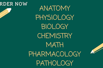 research anatomy, biology, physiology, chemistry, pathology, lab work