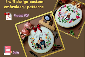 design custom embroidery patterns