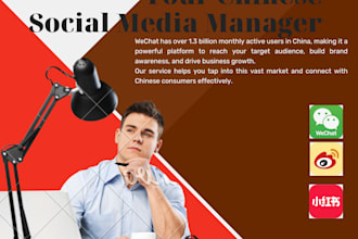 be your china social media manager entering chinese market