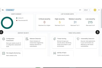 set up wazuh siem with suricata ids, sysmon, and virustotal