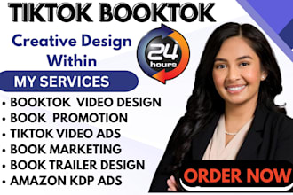 promote booktok video amazon kdp tiktok ads booktok marketing ebook promotion