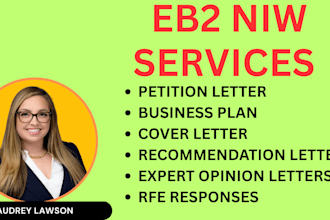 draft your eb2 niw petition and gather supporting evidence for your application