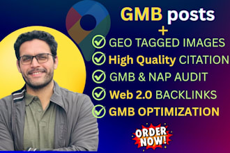 do gmb posts and citations for local SEO and map ranking