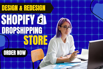 redesign your shopify dropshipping store for sales