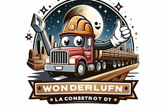 design high quality construction logo