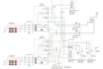 create solar permit plan sets in autocad for ahj and utility approval