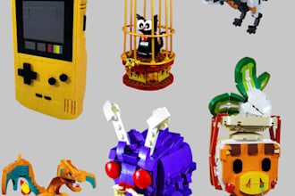 design and produce a custom lego model