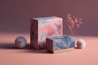make an astonishing cosmetic packaging and label design