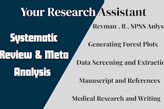 do systematic review meta analysis, spss data extraction