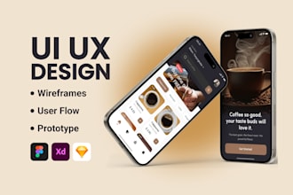 do mobile app UI UX design, website UI UX design