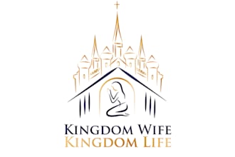 make modern ministry religious community church seal logo design