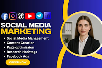 restaurant social media marketing manager for food catering social media manager
