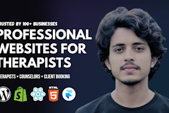 build mental health therapy, counseling, consulting website