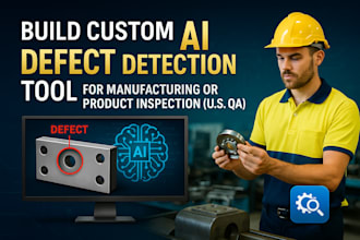 build custom ai defect detection tool for manufacturing or product inspection