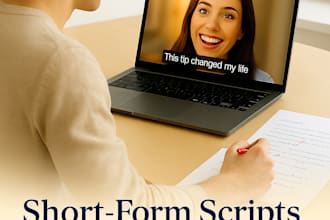 write viral short form scripts for tiktok, reels, youtube shorts, and podcasts