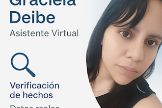 verificare la información y datos de tus textos o contenidos