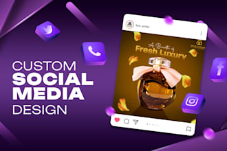design eye catching social media images for your brand