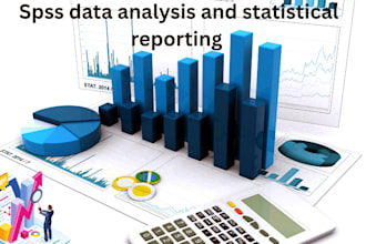 do spss data analysis and statistical reporting