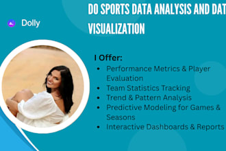 do sports data analysis and data visualization