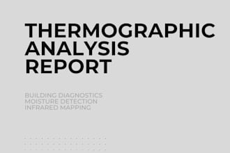 analyze your infrared thermal imaging and write pro report