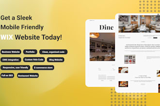 design your perfect wix website