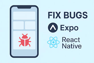fix bugs review code in your react native expo applications