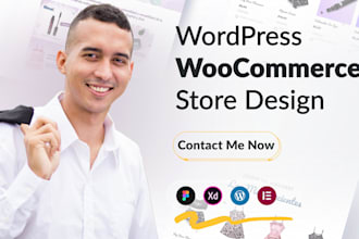 create a woocommerce ecommerce website with elementor