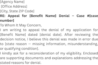 write a professional academic appeal letter