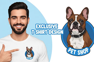 make a custom gym fitness  workout tshirt, pet tshirt,jean tshirt for your brand