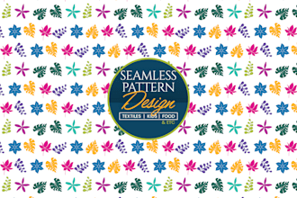 do custom seamless logo patterns for textiles and brands