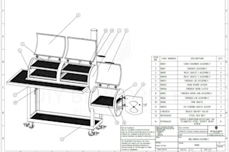 convert welding sketches into professional cad drawings