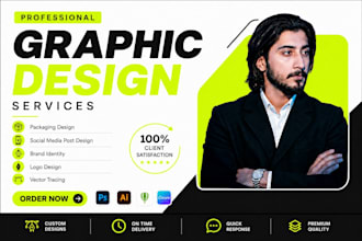 do professional and creative graphic design and redesign