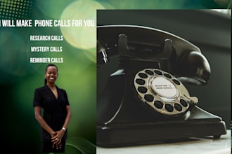 make phone calls for you