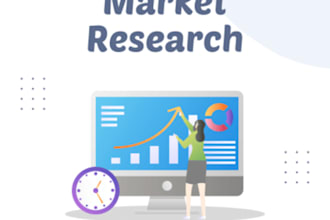 do pricing research, market research, web research, as a virtual assistant
