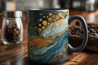 do trendy coffee mug design for your pod business