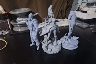 resin print any high res models you need made