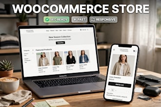 build woocommerce wordpress store ecommerce online shop