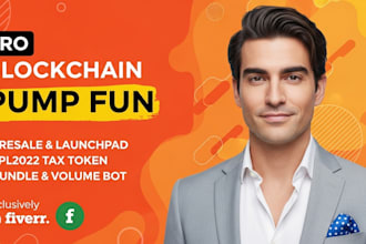 fork pump fun and develop ai websites, token presale launchpads, and volume bots