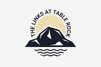 make eye catching logo for a new lakeside vacation resort