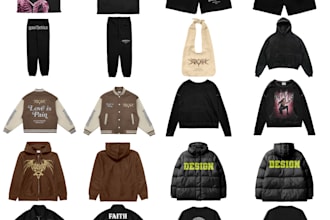 design custom clothing graphics for your brand