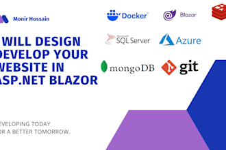 do asp net core blazor web development