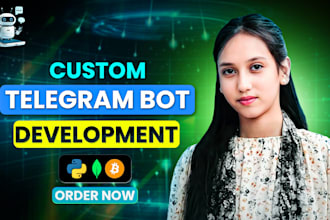 create custom telegram bot with API integration