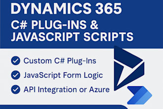 develop dynamics 365 plugins and javascript script